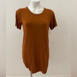 Fall season Oversized tshirt dress
